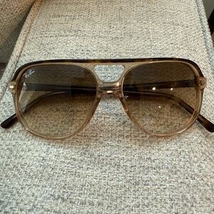 Ray-Ban Brown Gradient Sunglasses